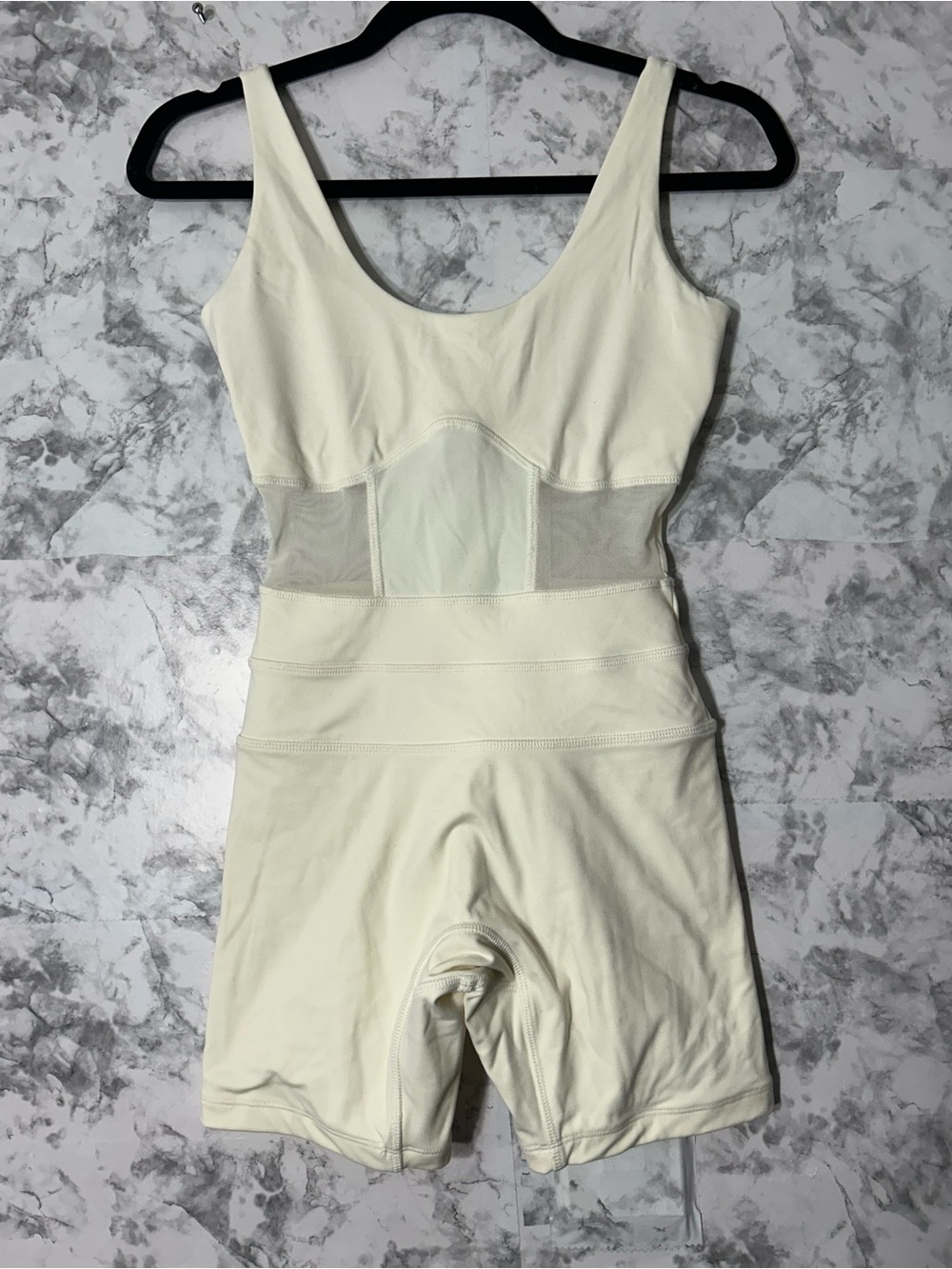 POPFLEX Cream Shaping Jumpsuit Romper